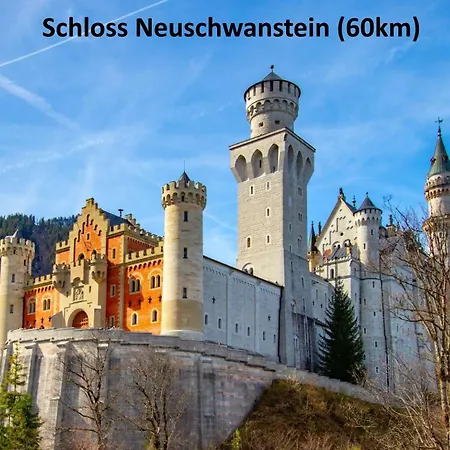 Apartament Kiostermuehle - Parkplaetze, Spielplatz, Biergarten, Badesee, E-auto Ladepunkt Irsee