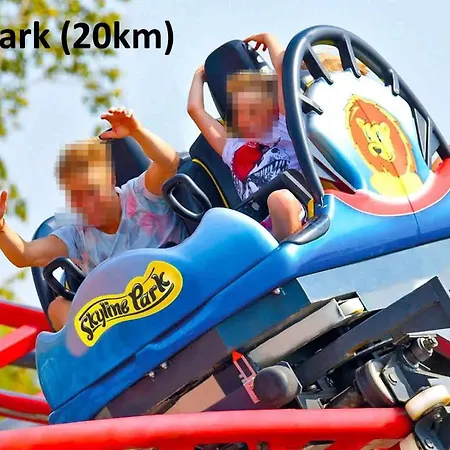 Kiostermuehle - Parkplaetze, Spielplatz, Biergarten, Badesee, E-auto Ladepunkt
