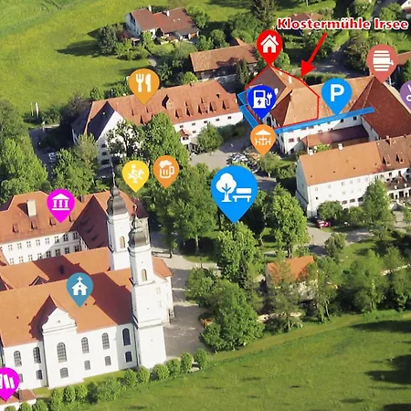 Apartment Kiostermuehle - Parkplaetze, Spielplatz, Biergarten, Badesee, E-auto Ladepunkt